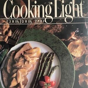 Vintage 90s Cooking Light Hard Cover Cookbook EUC